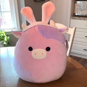 Squishmallow Patty The Pink Purple Cow 16” With Tag